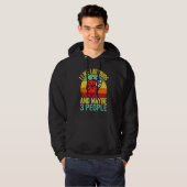 I Like Lady Bugs and Maybe 3 People  Entomologist  Hoodie (Voorkant volledig)
