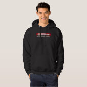I LIKE MOTORCYCLES MORE THAN PEOPLE  Car Hoodie (Voorkant volledig)