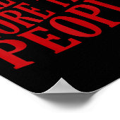 I Like Music More Than People Art Simple Music Moo Poster (Hoek)