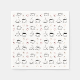 I like my cream and sugar in my coffee servet