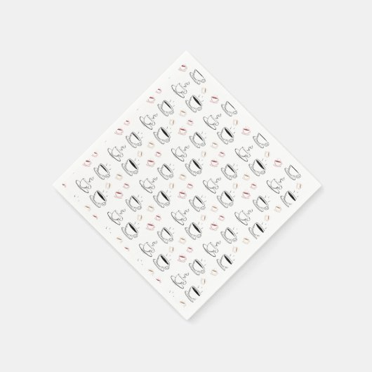 I like my cream and sugar in my coffee servet (Hoek)