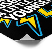 I Like My Husband A Little Bit Younger Funny Sayin Poster (Hoek)