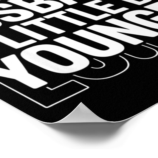 I Like My Husband A Little Bit Younger Funny Sayin Poster (Hoek)