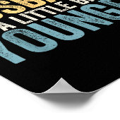 I Like My Husband A Little Bit Younger Funny Women Poster (Hoek)