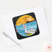 "I like MY life" stand-up paddle boarding stickers (Envelop)