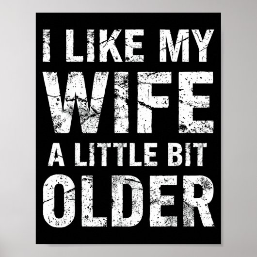I Like My Wife A Little Bit Older  Poster (Voorkant)