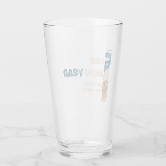 I Like New Year and Maybe Glas (Achterkant)