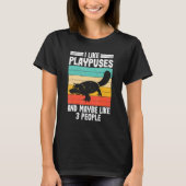 I Like Platypus Pltypus Pladapus Platypus Kids T-shirt (Voorkant)