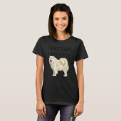 I Like Samoyed Dogs And Maybe 3 People T-shirt (Voorkant volledig)