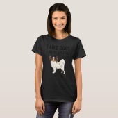 I Like Soft Coated Wheaten Terrier Dogs And Maybe  T-shirt (Voorkant volledig)