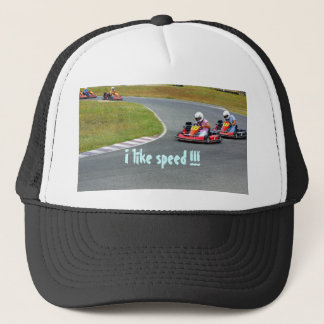 I like speed !!! trucker pet