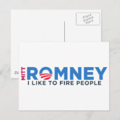 I Like T Fire People Briefkaart (Voorkant / Achterkant)