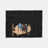 I Like The Sound You Make When You Shut Up Funny P Fleece Deken (Voorkant (Horizontaal))