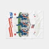 I Like The White House Like My Pants With A Lot Of Fleece Deken (Voorkant (Horizontaal))