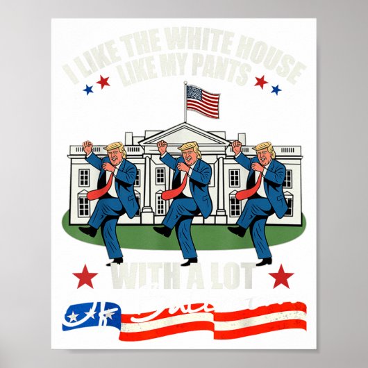 I Like The White House Like My Pants With A Lot Of Poster (Voorkant)