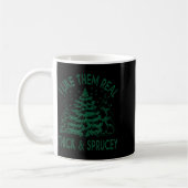 I Like Them Real Thick And Sprucey Christmas Tree Koffiemok (Links)