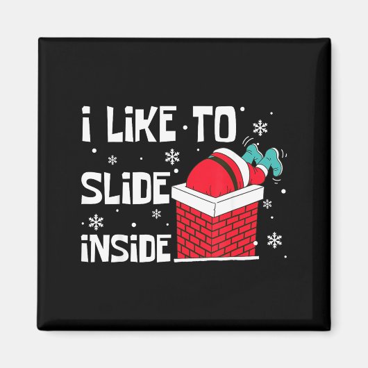 I Like To Ride On Top I Like To Slide Inside Coupl Magneet (Voorkant)