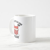 I Like To Slide Inside Funny Santa Couple Matching Koffiemok (Voorkant links)