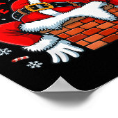 I Like To Slide Inside Funny Santa Couple Matching Poster (Hoek)