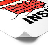 I Like To Slide Inside Funny Santa Couple Matching Poster (Hoek)