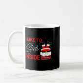 I Like To Slide Inside Funny Xmas Couple Unhinge P Koffiemok (Links)