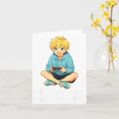 I Like Video Games More Than People Funny Gamer An Kaart (Gele Bloem)