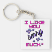I LIKE YOU BERRY MUCH SLEUTELHANGER (voorkant)