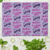 I LIKE YOU BERRY MUCH THEEDOEK (Gevouwen)