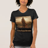 I Live From Devotion Sacred Path Art T-shirt (Voorkant)