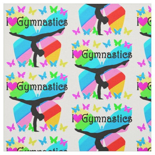 I LIVE GYMNASTICS ONTWERP STOF (Swatch)