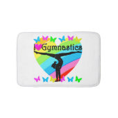  I LIVE GYMNASTICS RAINBOW ONTWERP BADMAT (Voorkant)