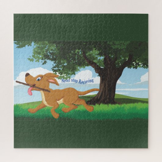 I Live to retrieve Legpuzzel (Verticaal)