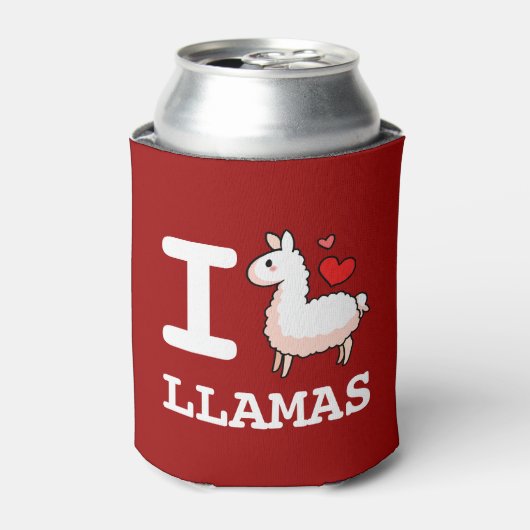 I Llama Llamas Blikjeskoeler (Blikje Voorkant)
