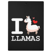 I Llama Llamas Klembord (Achterkant)