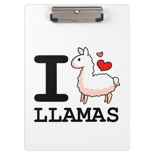 I Llama Llamas Klembord (Voorkant)