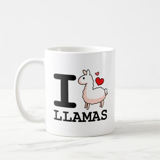 I Llama Llamas Koffiemok (Links)