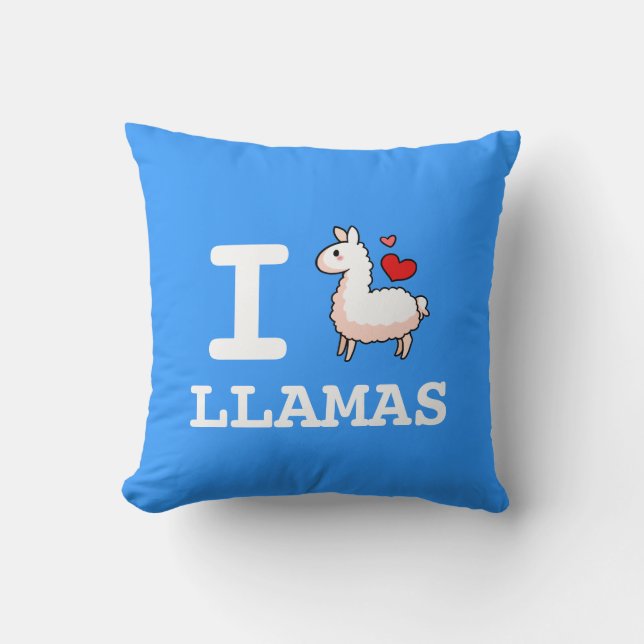 I Llama Llamas Kussen (Voorkant)