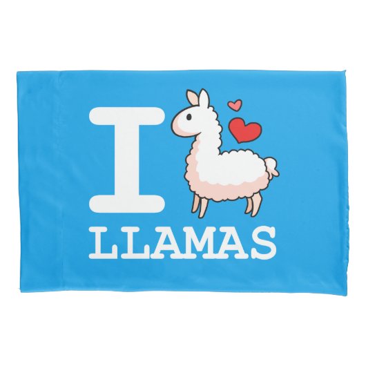 I Llama Llamas Kussensloop (Voorkant)