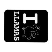 I Llama Llamas Magneet (Horizontaal)