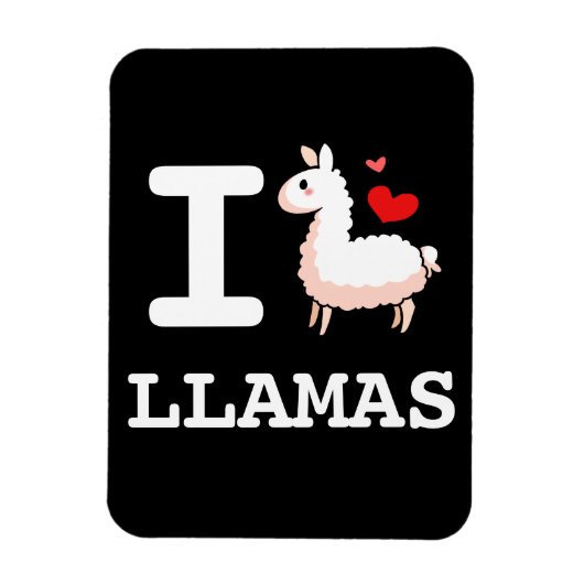 I Llama Llamas Magneet (Verticaal)