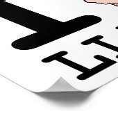 I Llama Llamas Poster (Hoek)