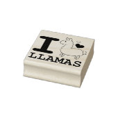 I Llama Llamas Rubberstempel (Stempel)