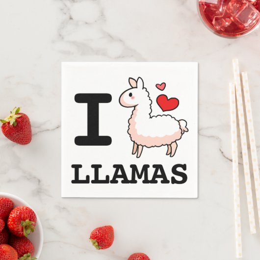 I Llama Llamas Servetten (Insitu)
