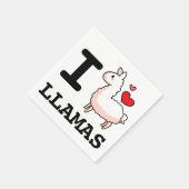I Llama Llamas Servetten (Hoek)