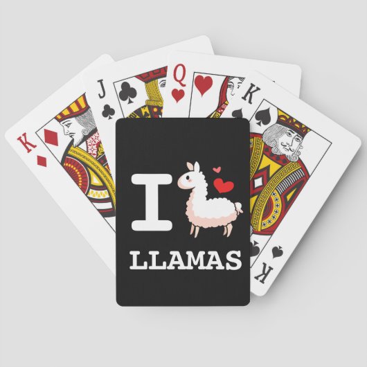 I Llama Llamas Speelkaarten (Achterkant)