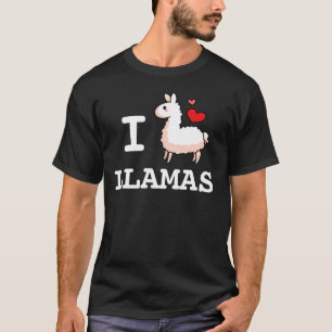 I Llama Llamas T-shirt