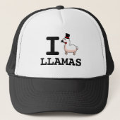I Llama Llamas Trucker Pet (Voorkant)