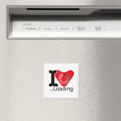 I LOADING HEART BY MASANSER PIXELAT MAGNEET (Insitu (Vaatwasser))