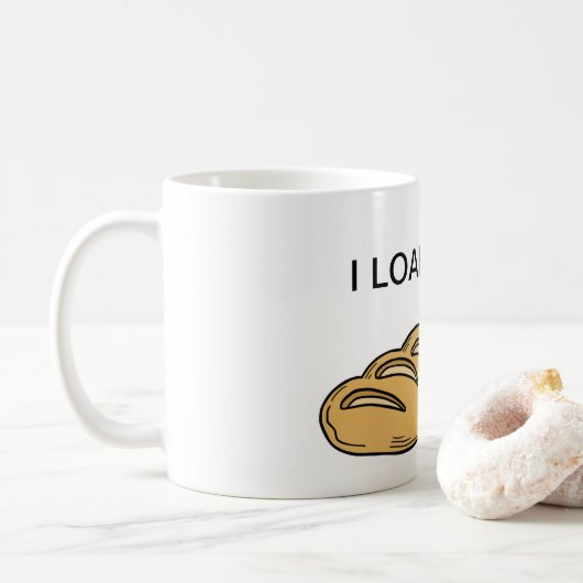 I Loaf You - Valentijnsdag Mok (Met donut)
