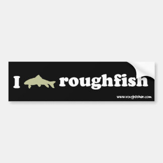 i logo roughfish bumpersticker